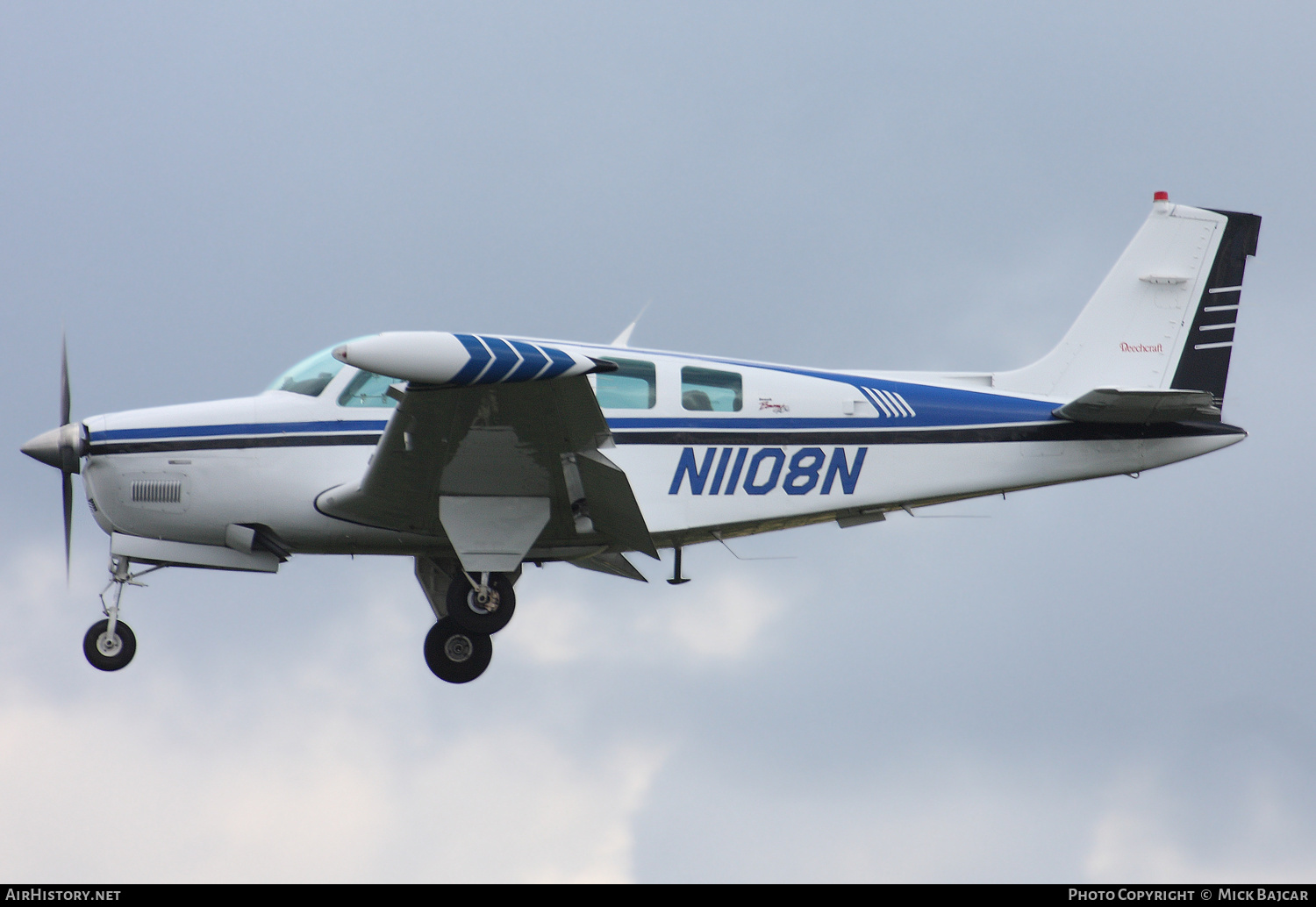 Aircraft Photo of N1108N | Raytheon A36 Bonanza 36 | AirHistory.net #333495