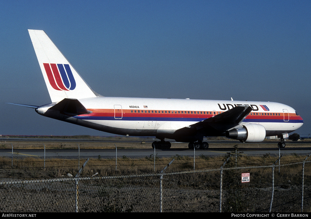 Aircraft Photo of N604UA | Boeing 767-222 | United Airlines | AirHistory.net #333500