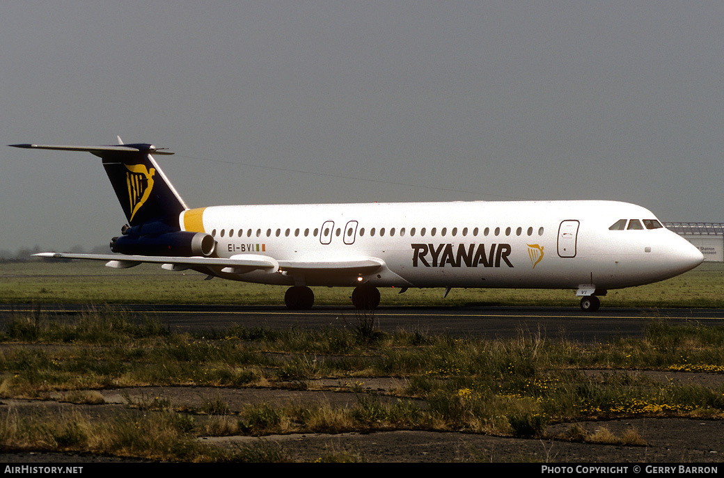 Aircraft Photo of EI-BVI | British Aerospace BAC-111-525FT One-Eleven | Ryanair | AirHistory.net #333509