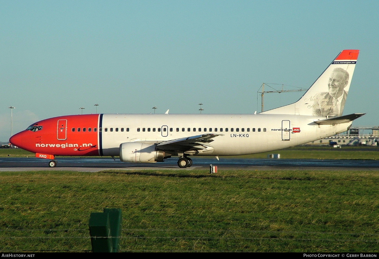 Aircraft Photo of LN-KKQ | Boeing 737-36Q | Norwegian | AirHistory.net #333521