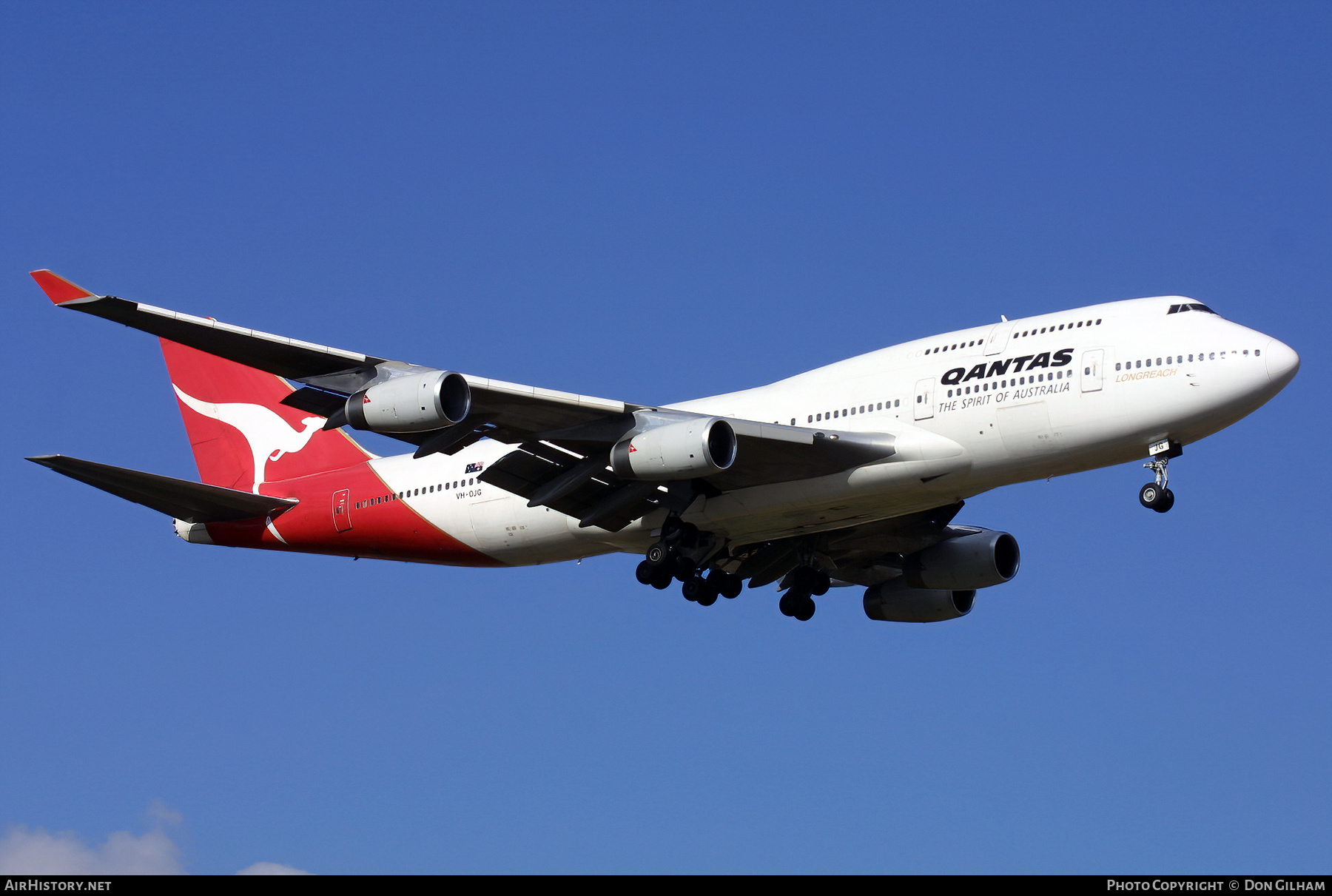 Aircraft Photo of VH-OJG | Boeing 747-438 | Qantas | AirHistory.net #333527