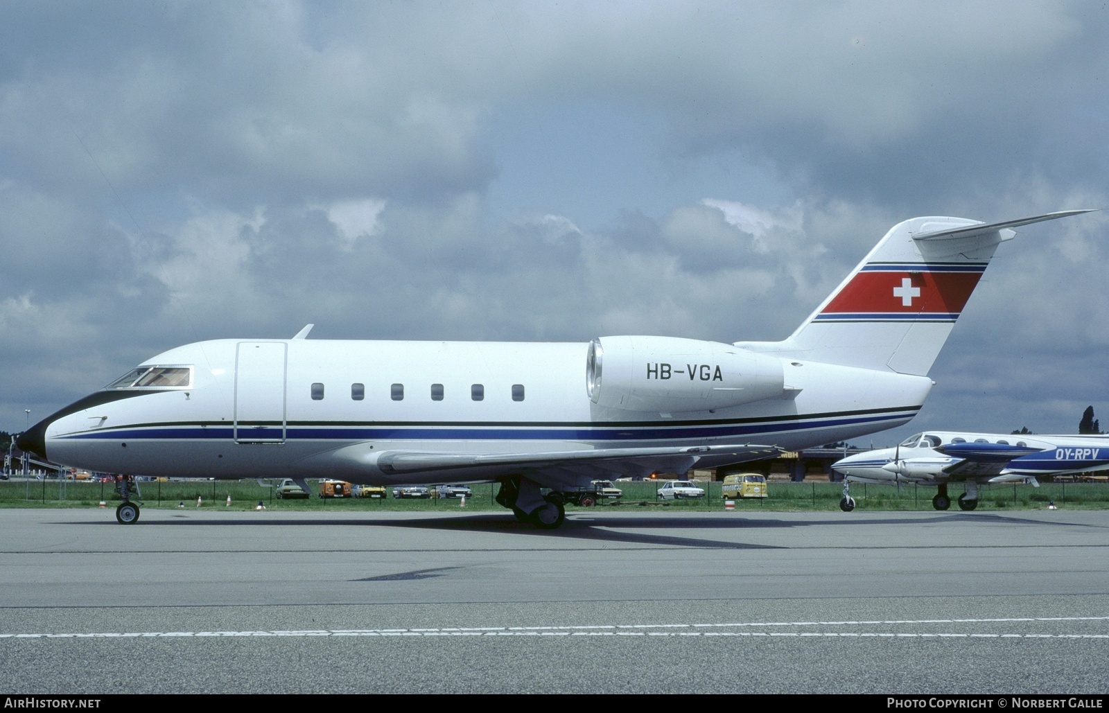 Aircraft Photo of HB-VGA | Canadair Challenger 600 (CL-600-1A11) | AirHistory.net #333532