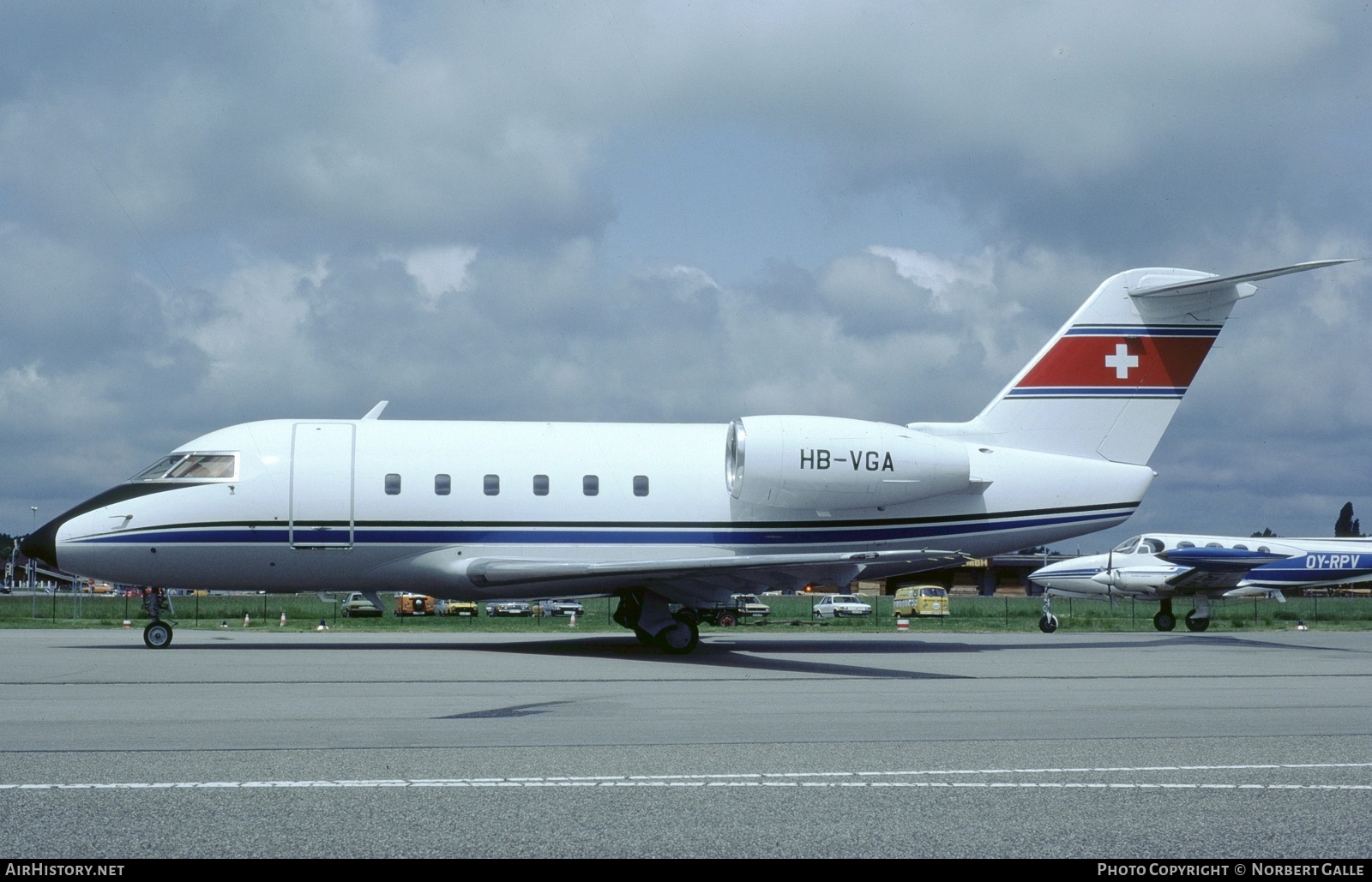 Aircraft Photo of HB-VGA | Canadair Challenger 600S (CL-600-1A11) | AirHistory.net #333532