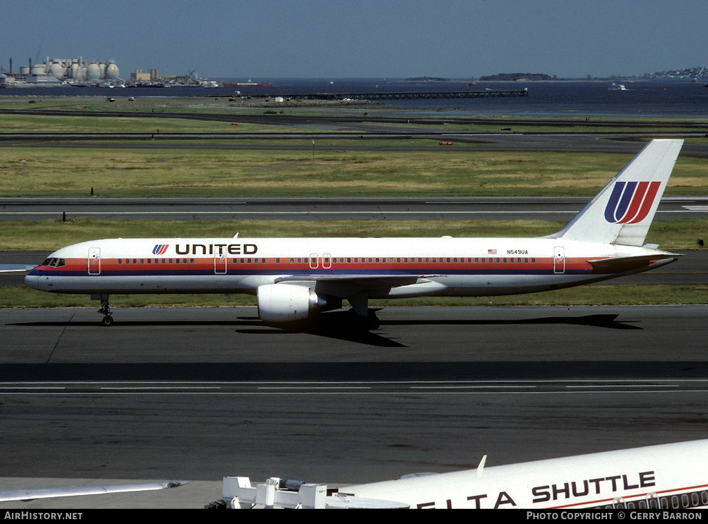 Aircraft Photo of N549UA | Boeing 757-222 | United Airlines | AirHistory.net #333534