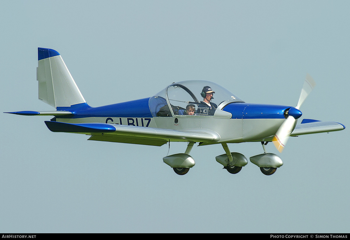 Aircraft Photo of G-LBUZ | Evektor-Aerotechnik EV-97A Eurostar | AirHistory.net #333535