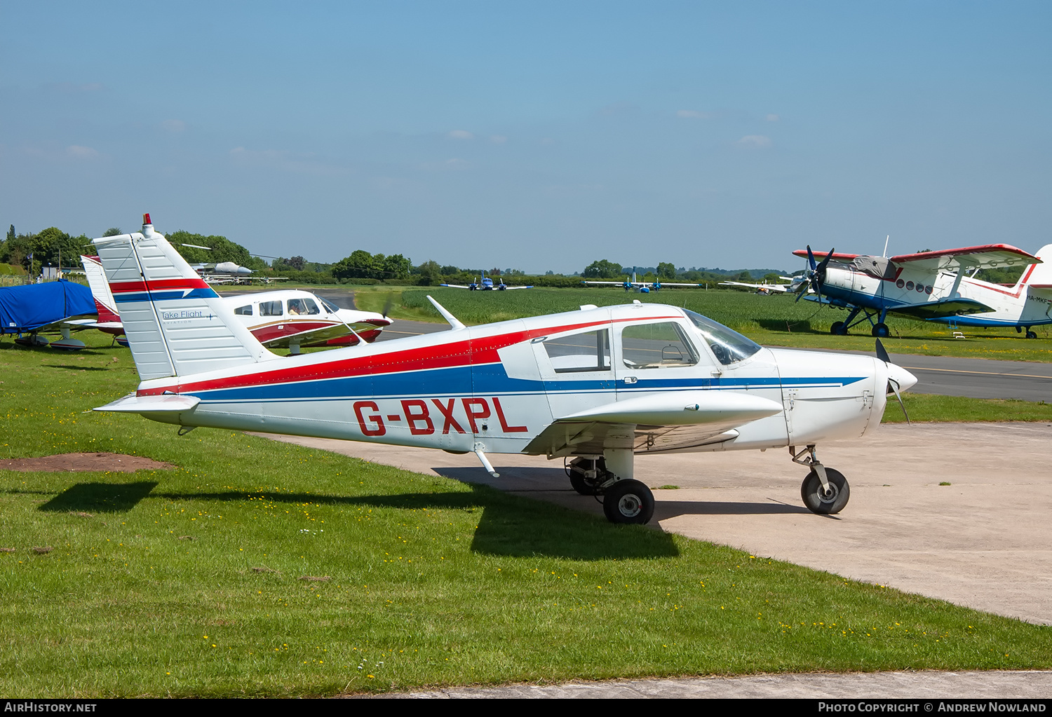 Aircraft Photo of G-BXPL | Piper PA-28-140 Cherokee | Take Flight Aviation | AirHistory.net #333541