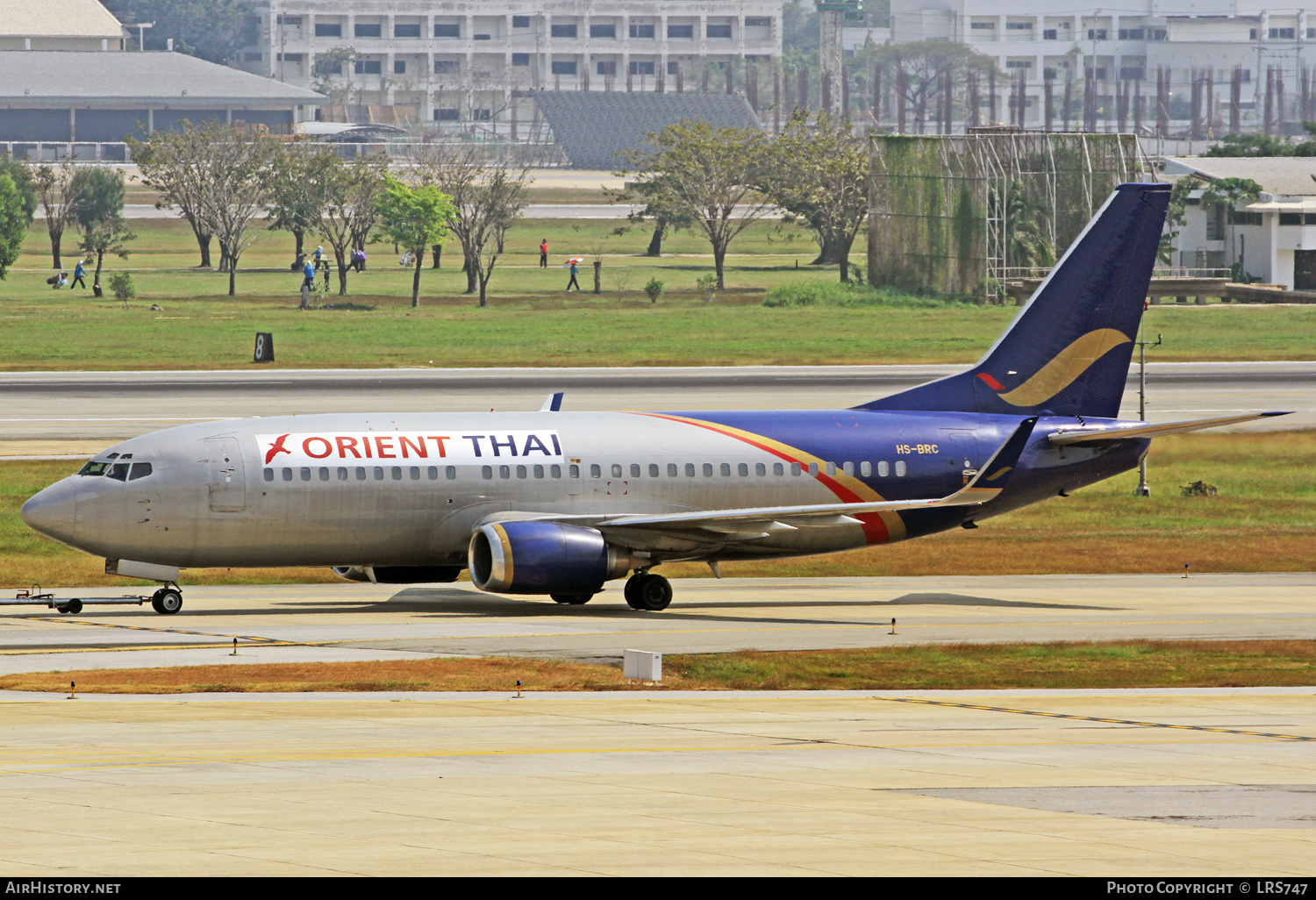 Aircraft Photo of HS-BRC | Boeing 737-3T0 | Orient Thai Airlines | AirHistory.net #333542