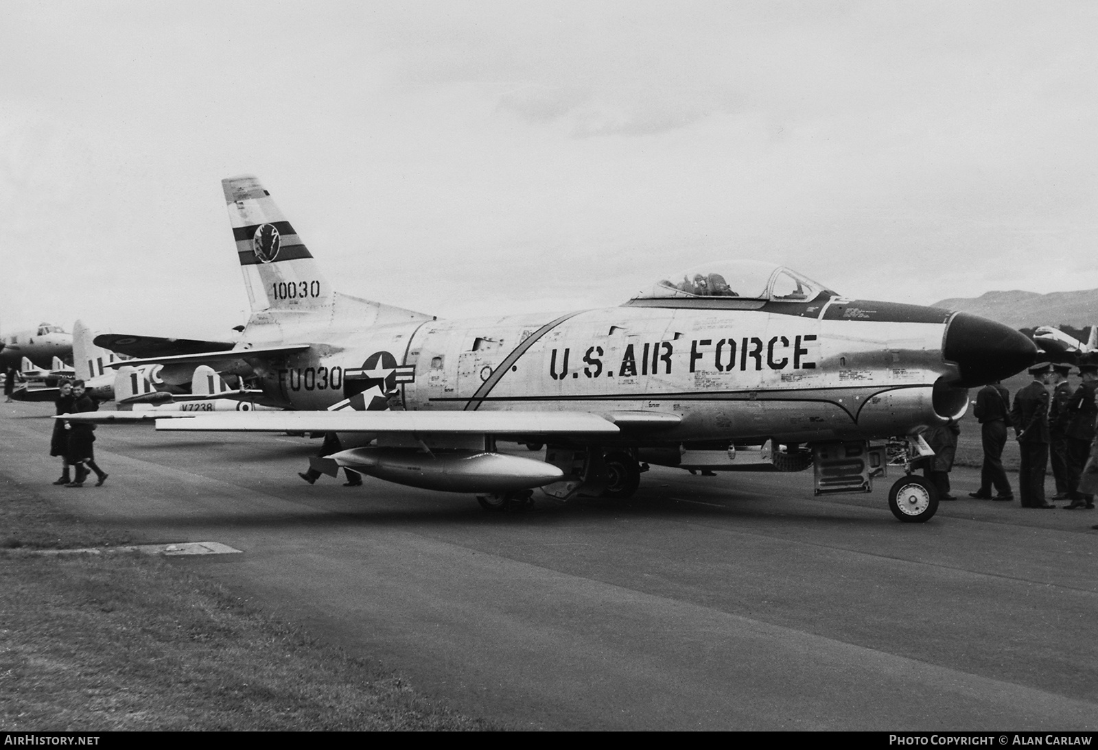 Aircraft Photo of 52-10030 / 10030 | North American F-86D Sabre | USA - Air Force | AirHistory.net #333546