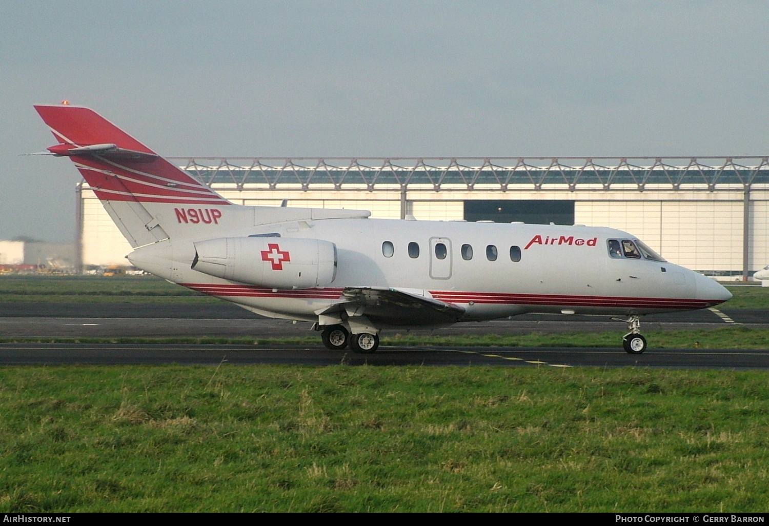 Aircraft Photo of N9UP | British Aerospace BAe-125-800A | Air Med International | AirHistory.net #333551