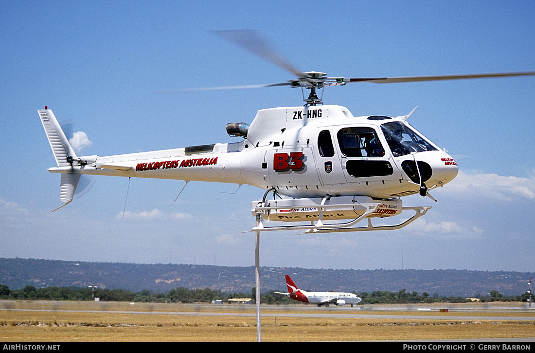 Aircraft Photo of ZK-HNG | Aerospatiale AS-350B-3 Ecureuil | Helicopters Australia | AirHistory.net #333553