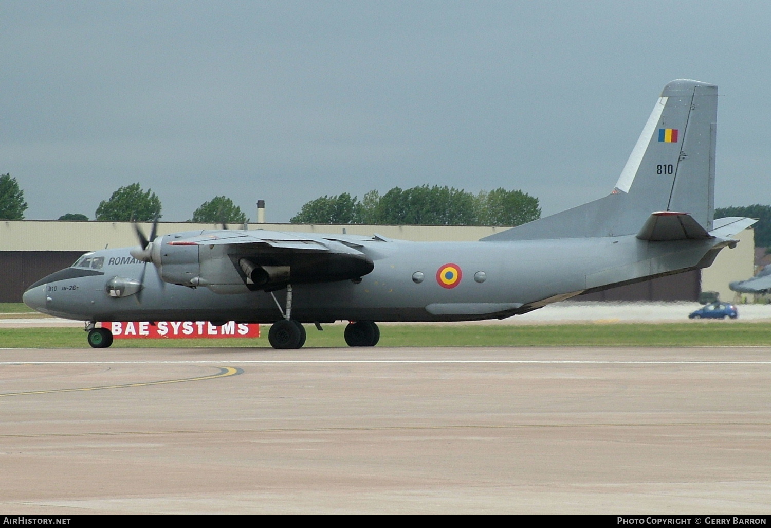 Aircraft Photo of 810 | Antonov An-26 | Romania - Air Force | AirHistory.net #333554