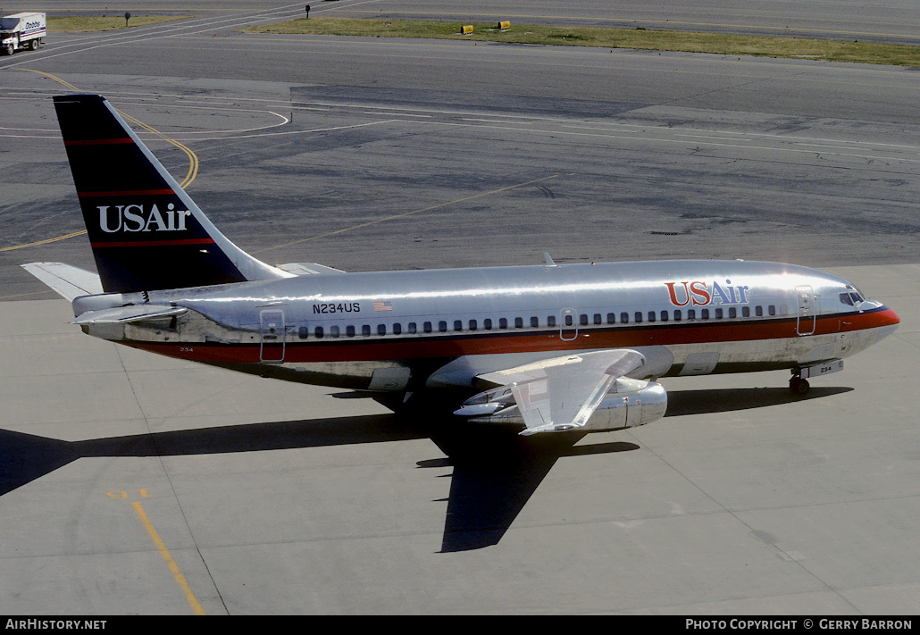 Aircraft Photo of N234US | Boeing 737-201/Adv | USAir | AirHistory.net #333556