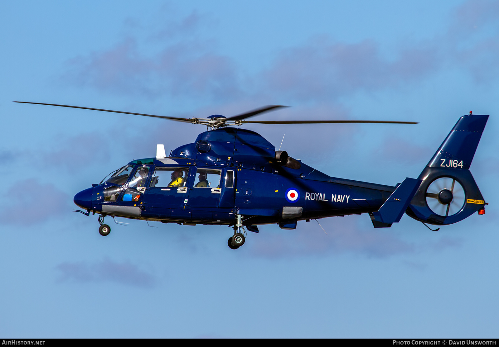 Aircraft Photo of ZJ164 | Aerospatiale AS-365N-2 Dauphin 2 | UK - Navy | AirHistory.net #333557