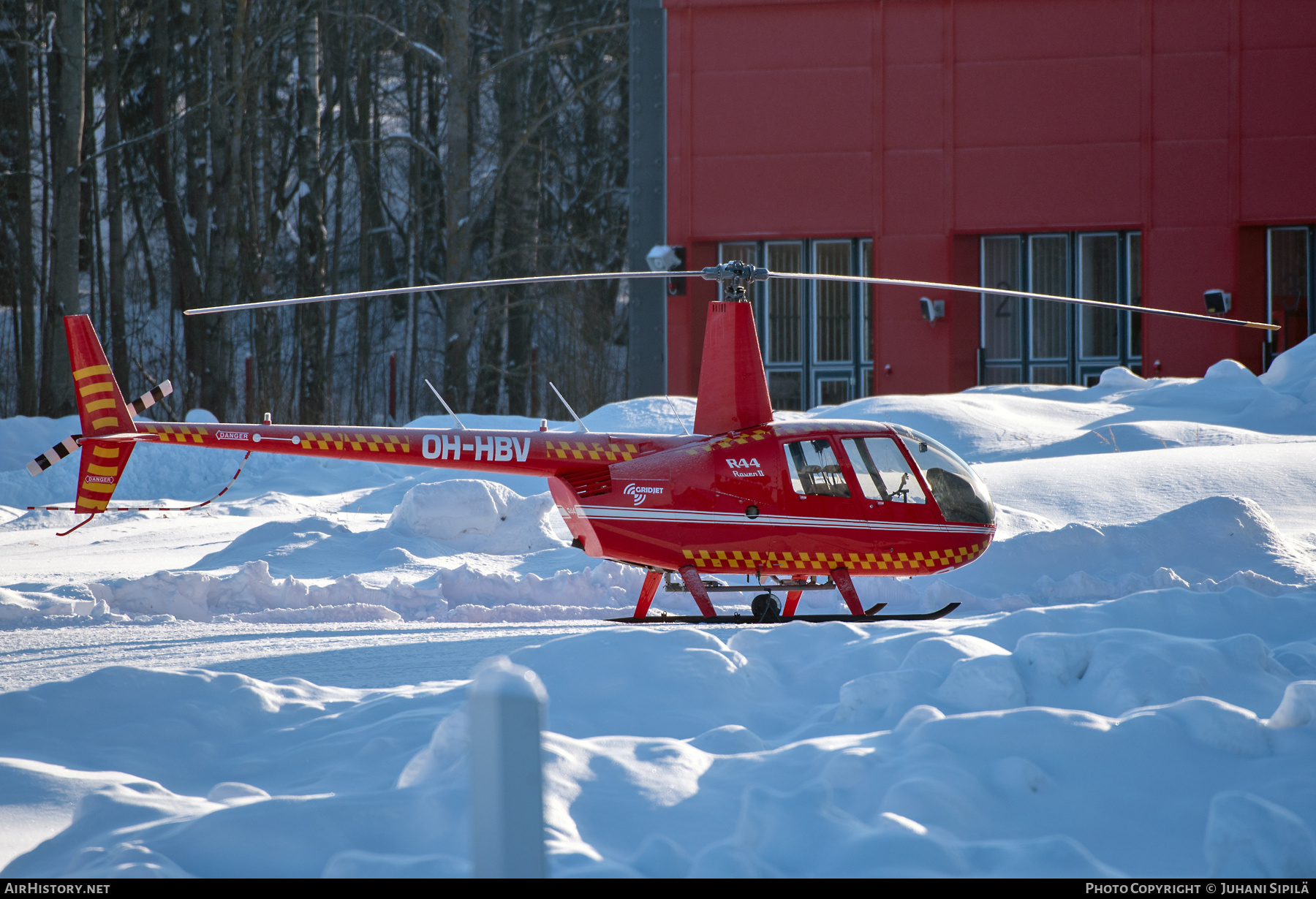 Aircraft Photo of OH-HBV | Robinson R-44 Raven II | Gridjet | AirHistory.net #333562