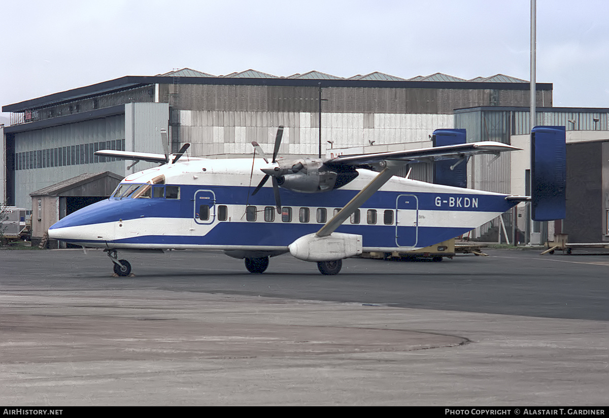 Aircraft Photo of G-BKDN | Short 330-200 | AirHistory.net #333565