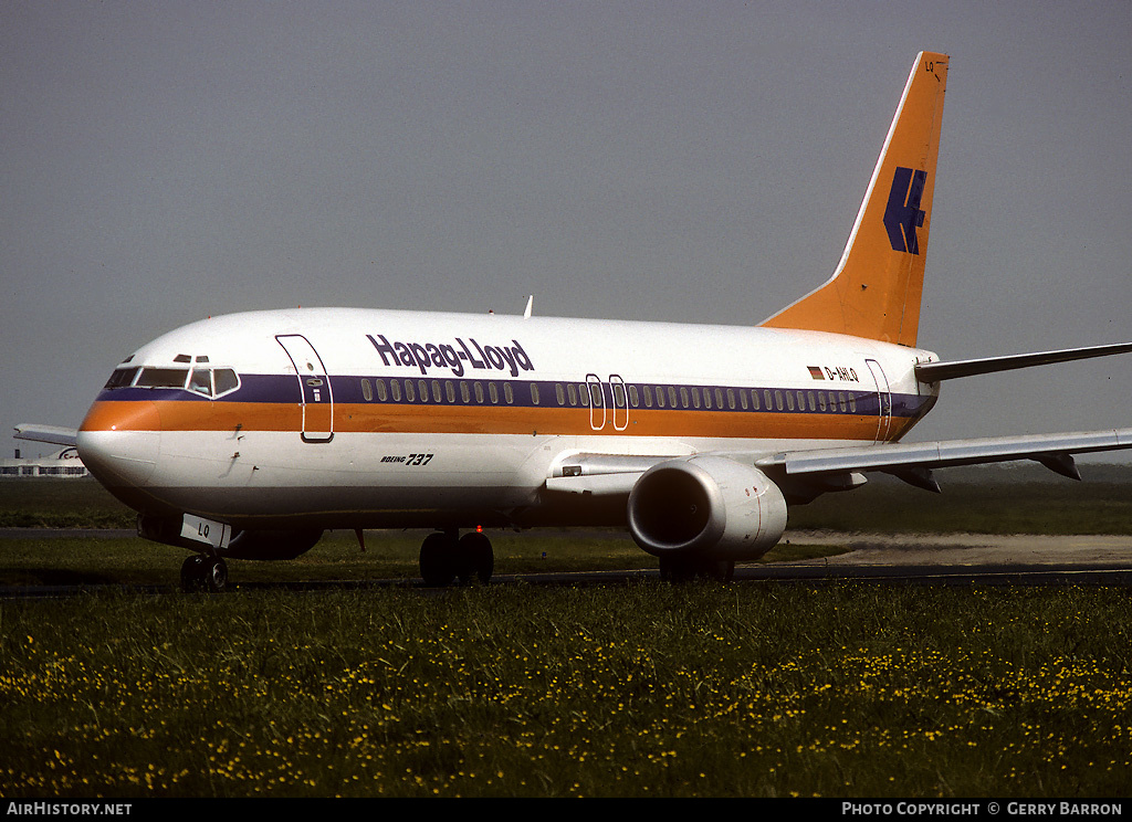 Aircraft Photo of D-AHLQ | Boeing 737-4K5 | Hapag-Lloyd | AirHistory.net #333567