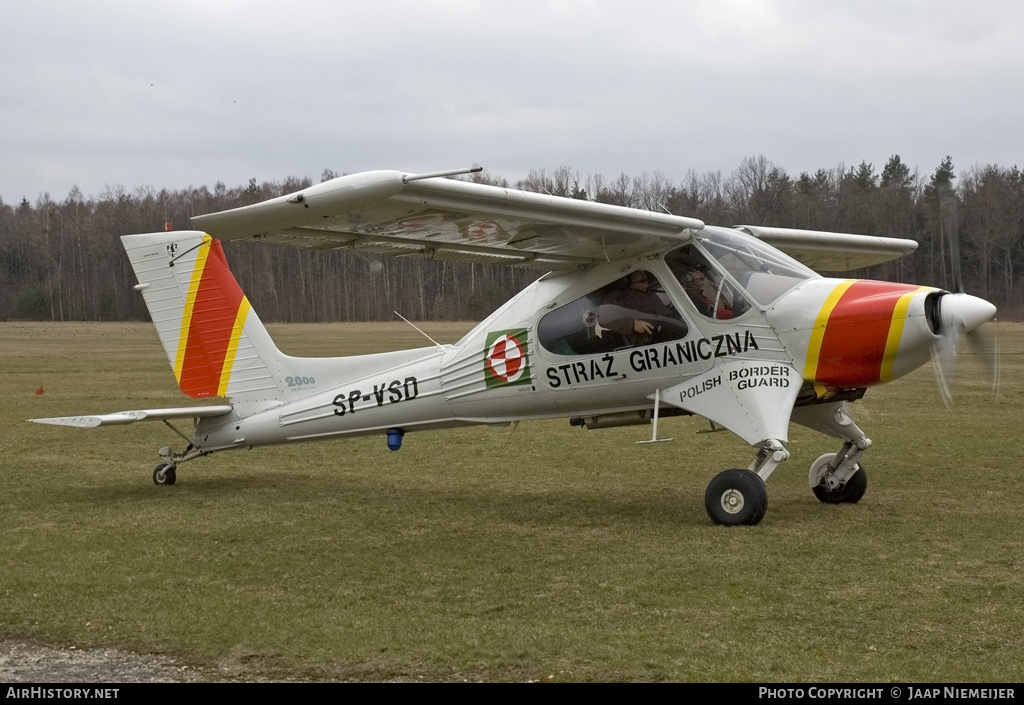 Aircraft Photo of SP-VSD | PZL-Okecie PZL-104M Wilga-2000 | Poland - Border Guard | AirHistory.net #333579