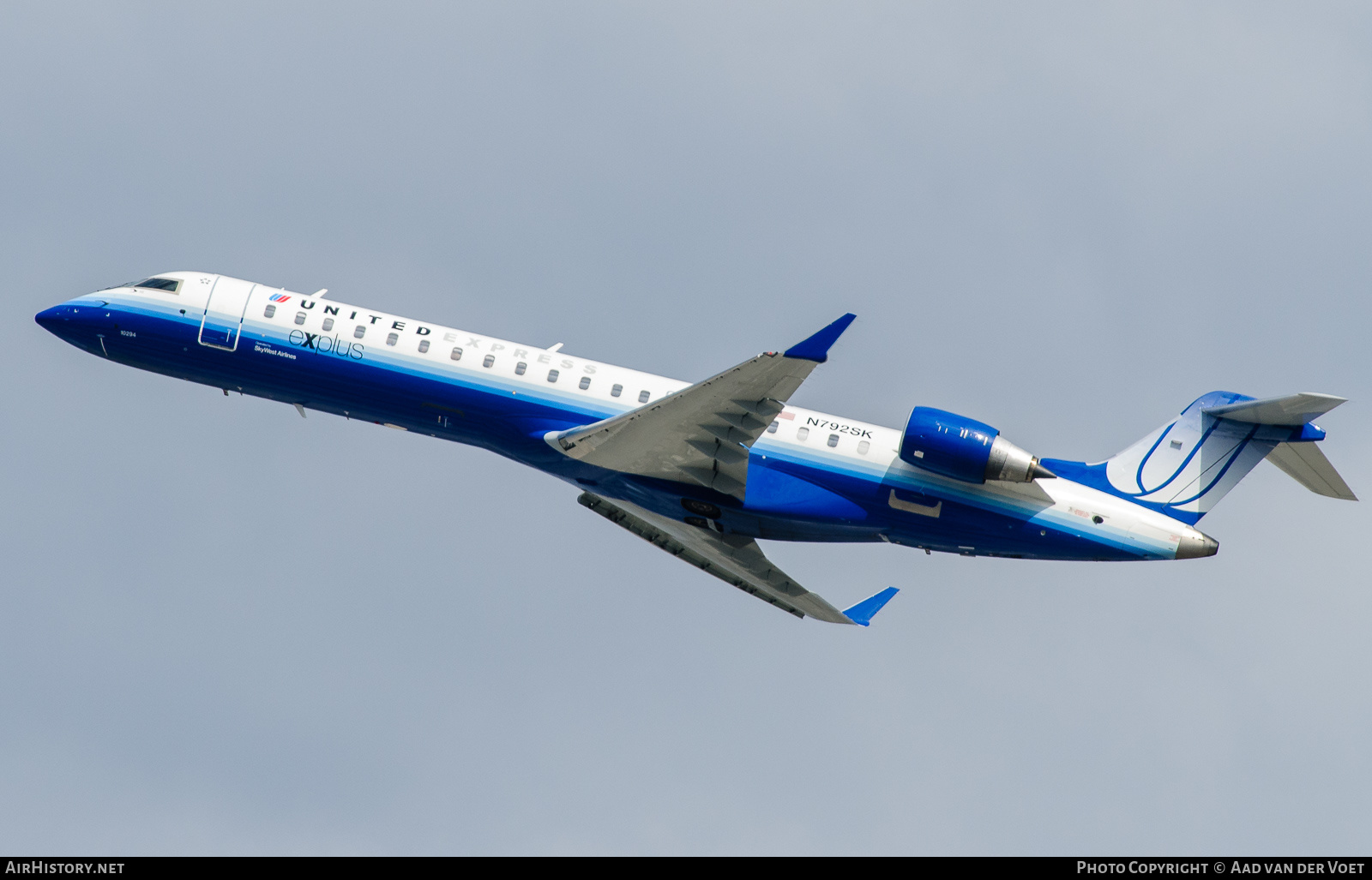 Aircraft Photo of N792SK | Bombardier CRJ-702ER NG (CL-600-2C10) | United Express | AirHistory.net #333583