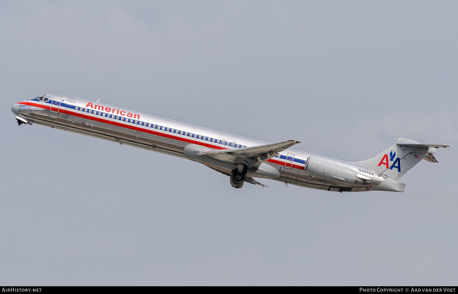 Aircraft Photo of N461AA | McDonnell Douglas MD-82 (DC-9-82) | American Airlines | AirHistory.net #333590