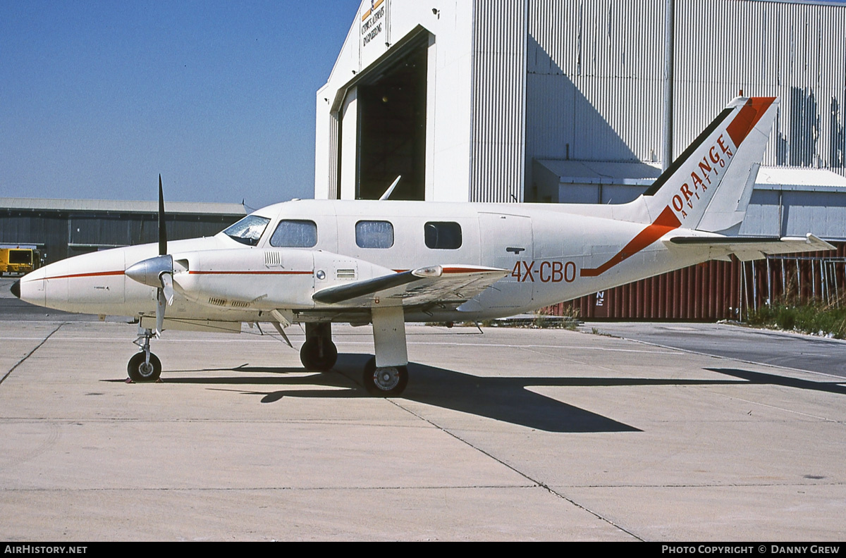 Aircraft Photo of 4X-CBO | Piper PA-31P Pressurized Navajo | Orange Aviation | AirHistory.net #333603