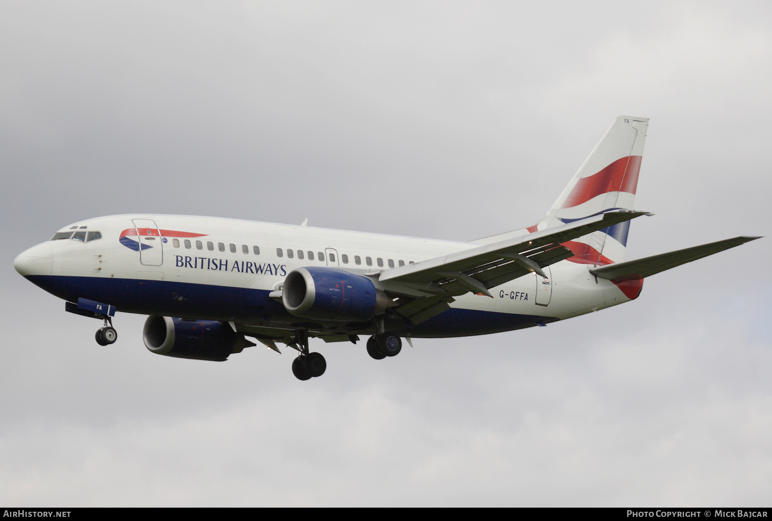 Aircraft Photo of G-GFFA | Boeing 737-59D | British Airways | AirHistory.net #333604