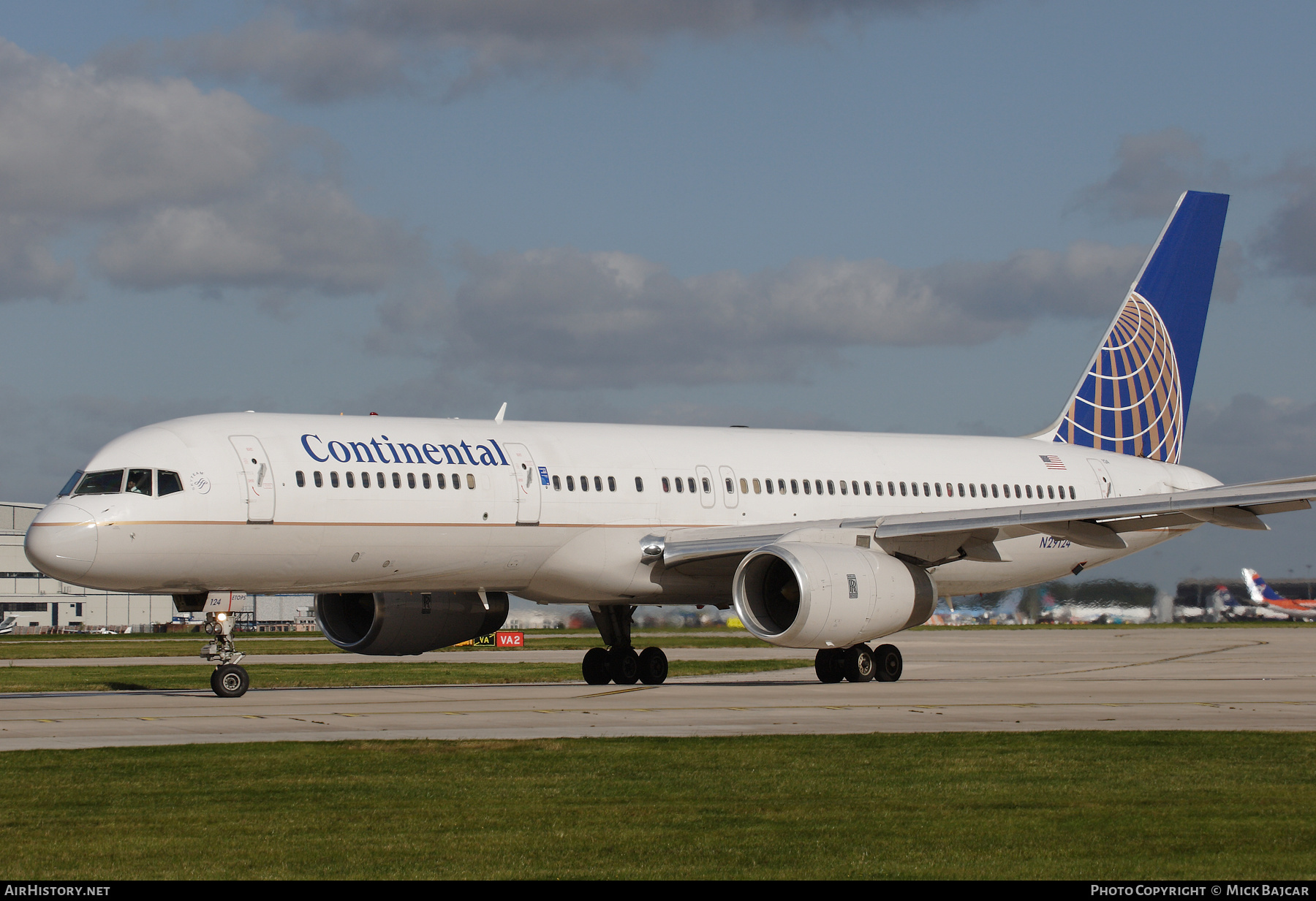 Aircraft Photo of N29124 | Boeing 757-224 | Continental Airlines | AirHistory.net #333609