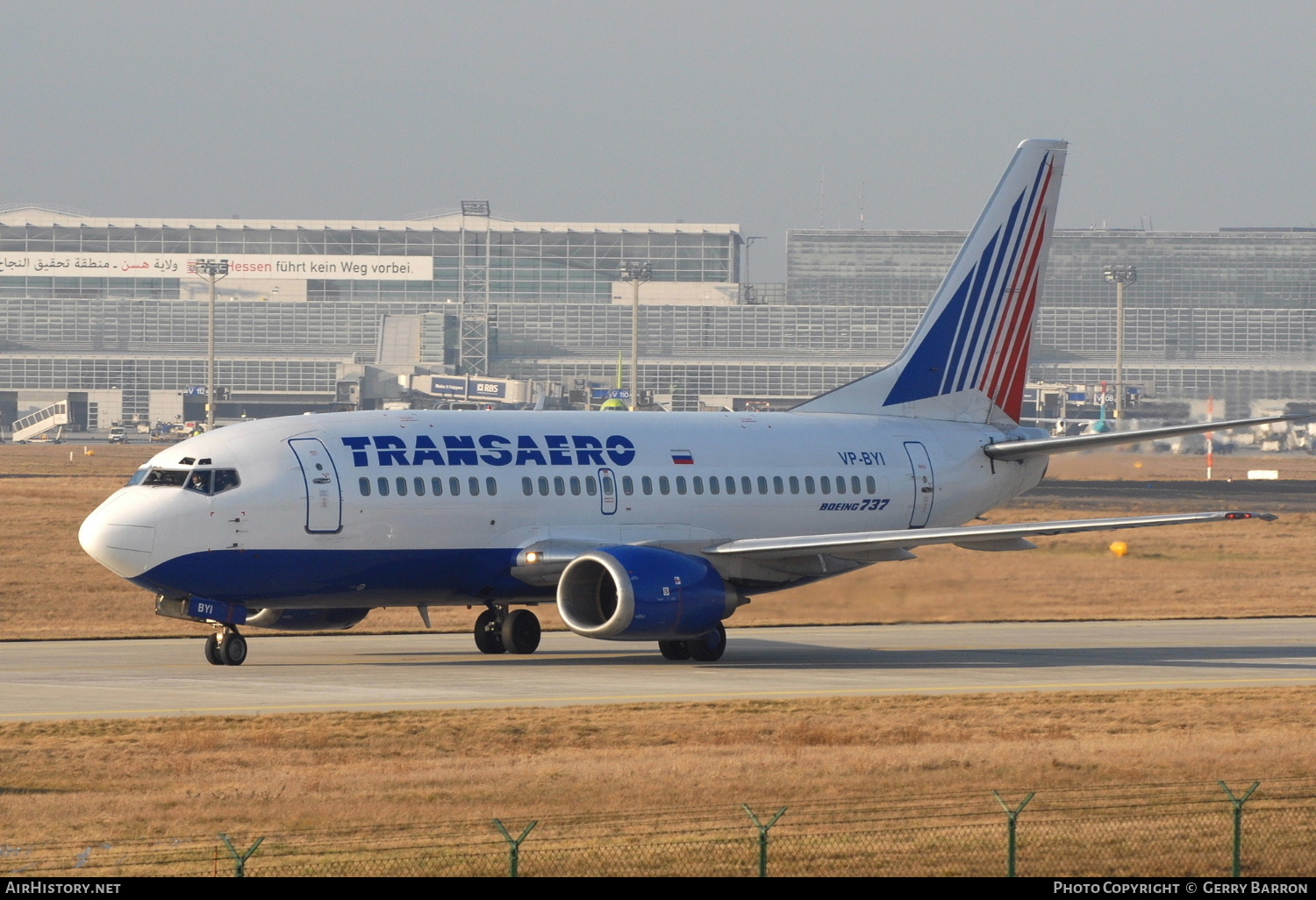 Aircraft Photo of VP-BYI | Boeing 737-524 | Transaero Airlines | AirHistory.net #333646