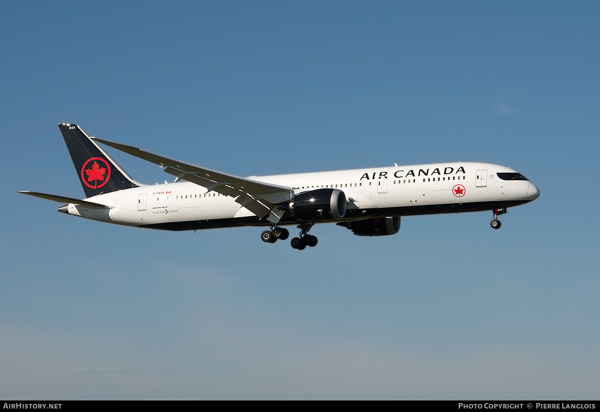 Aircraft Photo of C-FRTG | Boeing 787-9 Dreamliner | Air Canada | AirHistory.net #333648