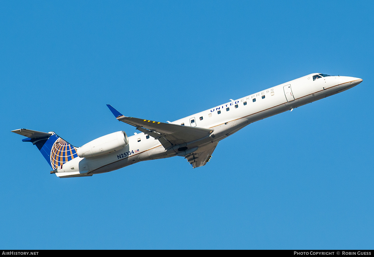 Aircraft Photo of N25134 | Embraer ERJ-145XR (EMB-145XR) | United Express | AirHistory.net #333649