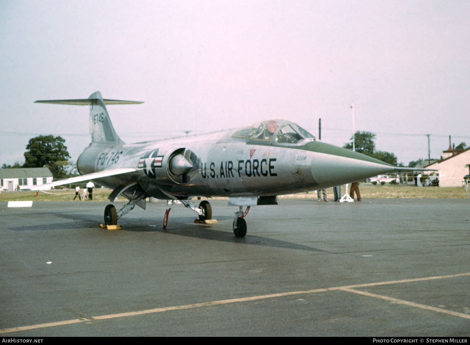 Aircraft Photo of 56-746 | Lockheed F-104A Starfighter | USA - Air Force | AirHistory.net #333650