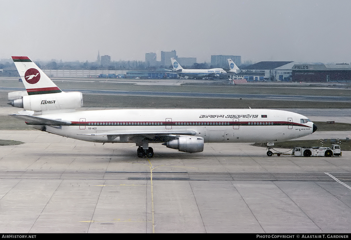 Aircraft Photo of S2-ACO | McDonnell Douglas DC-10-30 | Biman Bangladesh Airlines | AirHistory.net #333688