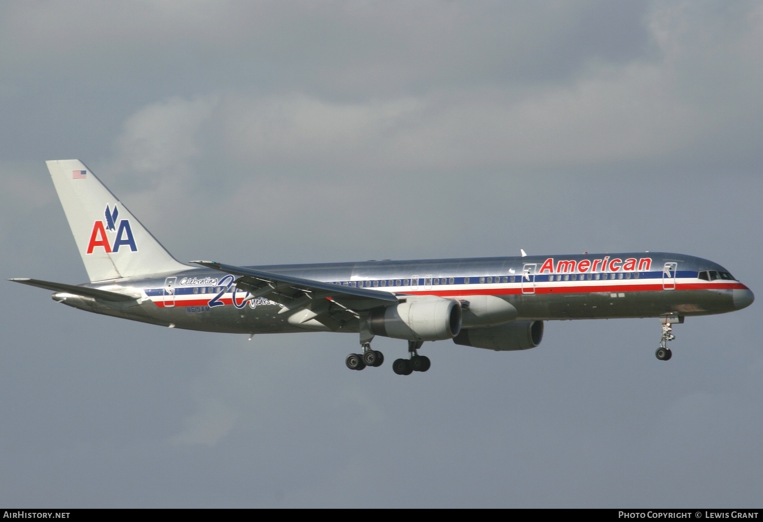 Aircraft Photo of N615AM | Boeing 757-223 | American Airlines | AirHistory.net #333697