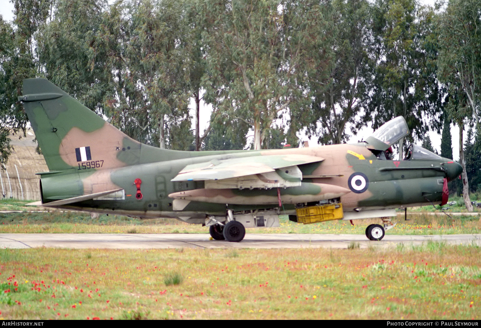 Aircraft Photo of 159967 | Vought A-7E Corsair II | Greece - Air Force | AirHistory.net #333704