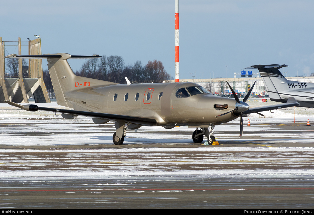 Aircraft Photo of LX-JFB | Pilatus PC-12NG (PC-12/47E) | AirHistory.net #333710