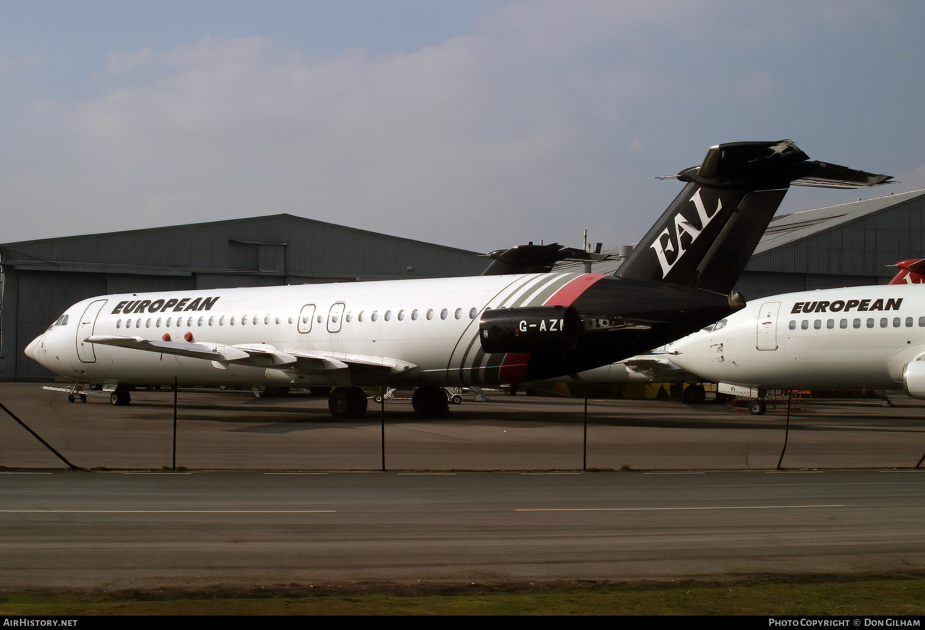 Aircraft Photo of G-AZMF | BAC 111-530FX One-Eleven | European Aircharter - EAL/EAC | AirHistory.net #333718