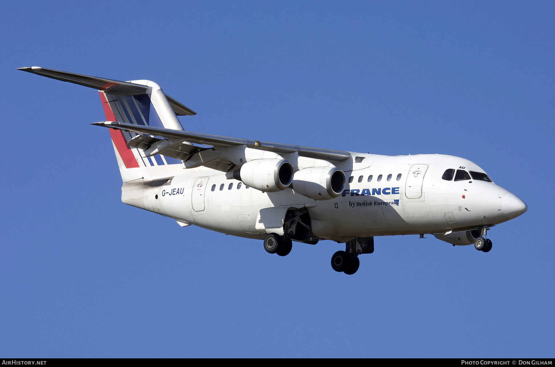 Aircraft Photo of G-JEAU | British Aerospace BAe-146-100 | Air France | AirHistory.net #333727