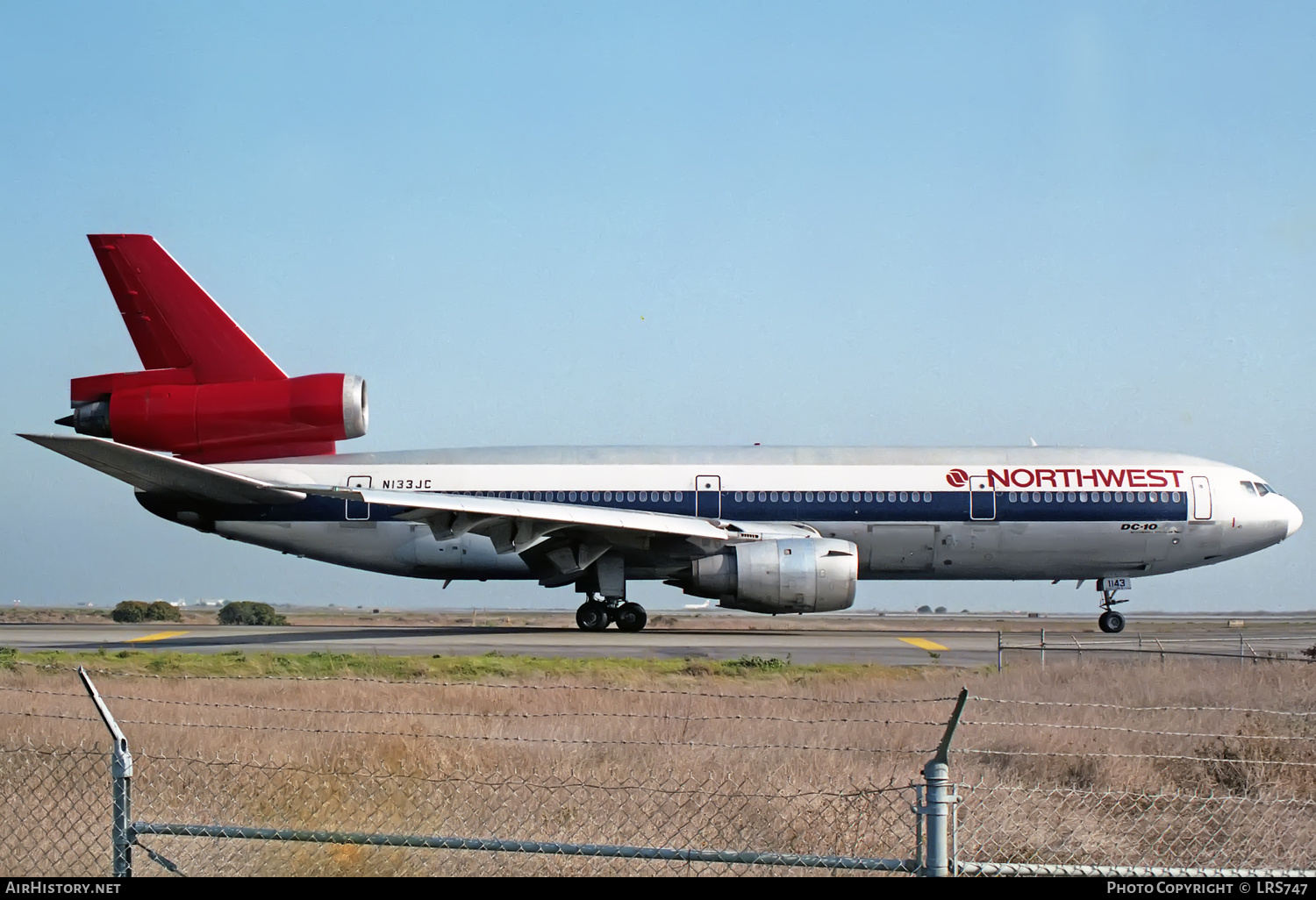 Aircraft Photo of N133JC | McDonnell Douglas DC-10-40 | Northwest Airlines | AirHistory.net #333730