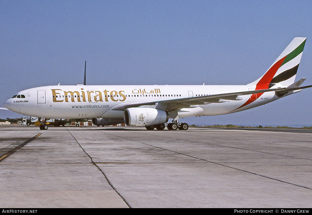 Aircraft Photo of A6-EKS | Airbus A330-243 | Emirates | AirHistory.net #333761