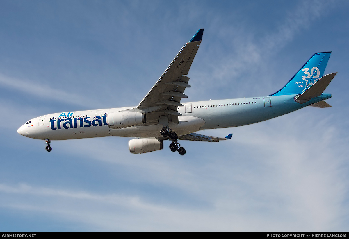 Aircraft Photo of C-GKTS | Airbus A330-342 | Air Transat | AirHistory.net #333765