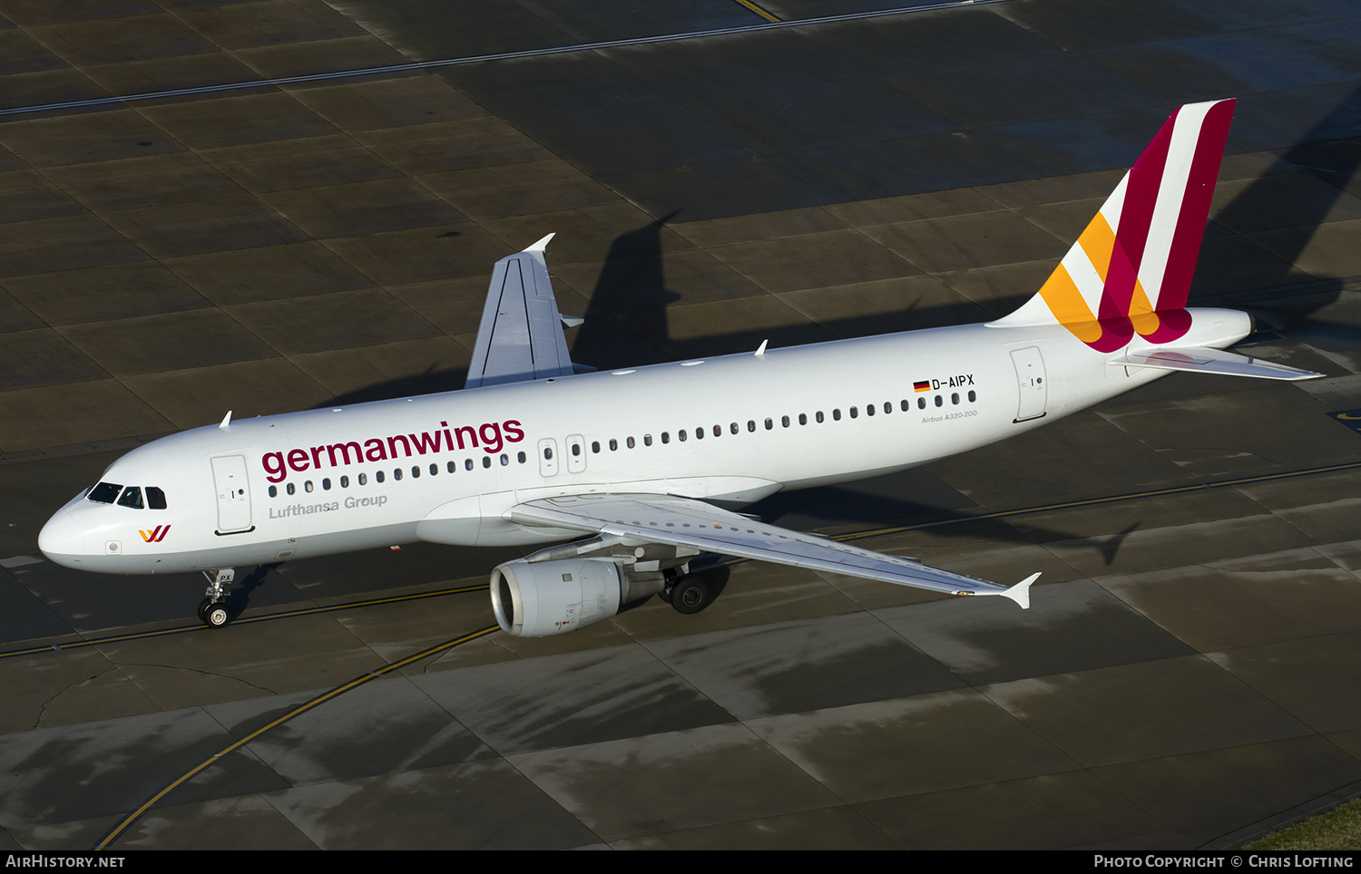 Aircraft Photo of D-AIPX | Airbus A320-211 | Germanwings | AirHistory.net #333770