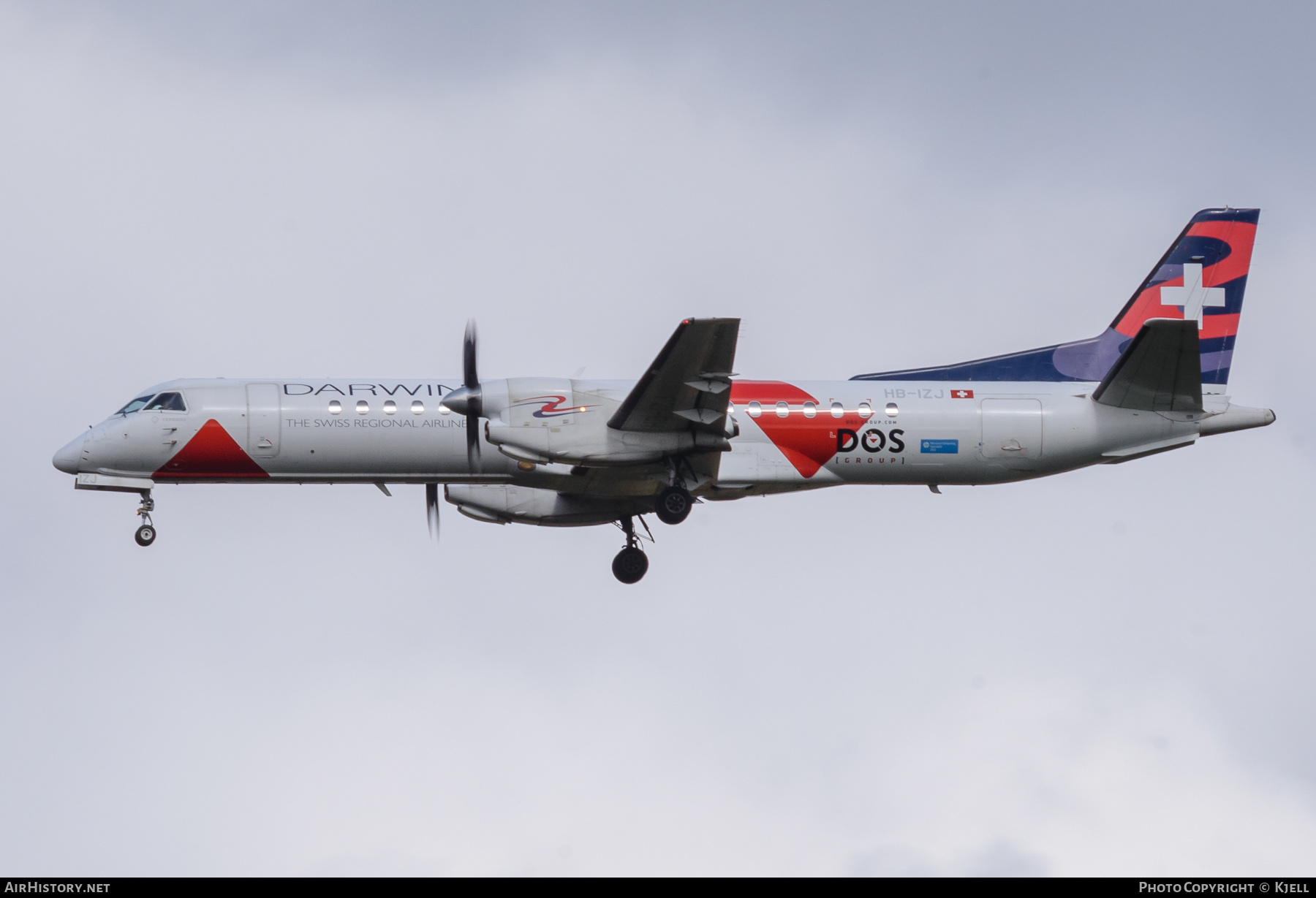 Aircraft Photo of HB-IZJ | Saab 2000 | Darwin Airline | AirHistory.net #333772