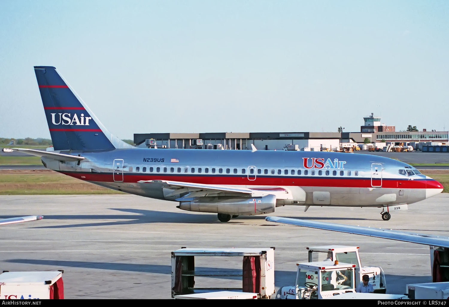 Aircraft Photo of N239US | Boeing 737-201/Adv | USAir | AirHistory.net #333773