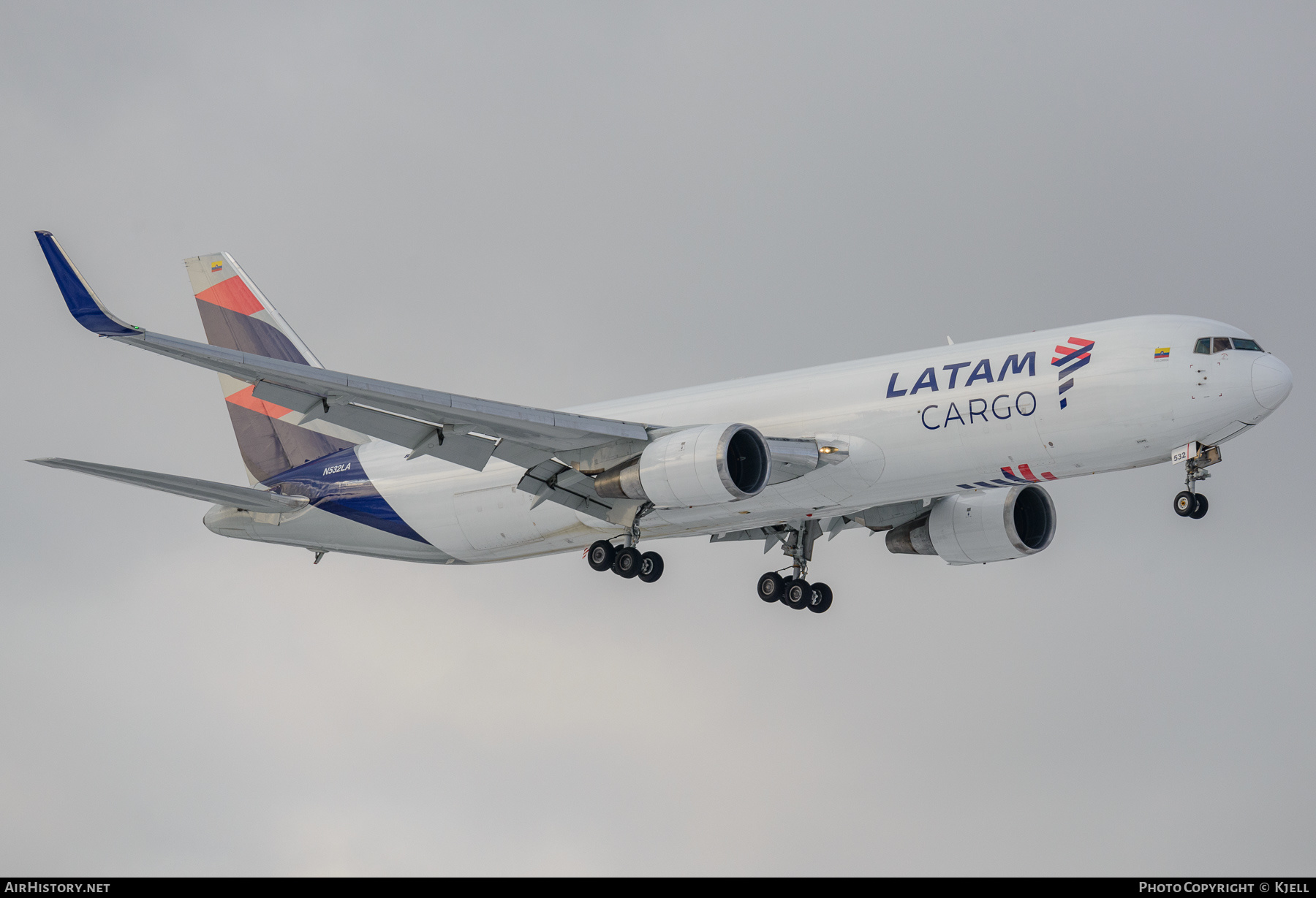 Aircraft Photo of N532LA | Boeing 767-316F/ER | LATAM Cargo | AirHistory.net #333781