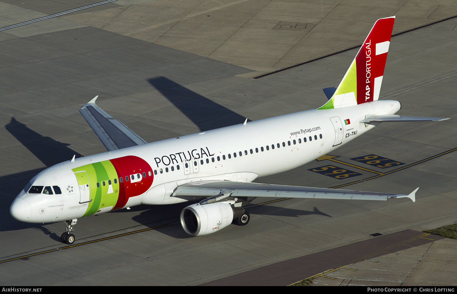 Aircraft Photo of CS-TNJ | Airbus A320-214 | TAP Portugal | AirHistory.net #333787