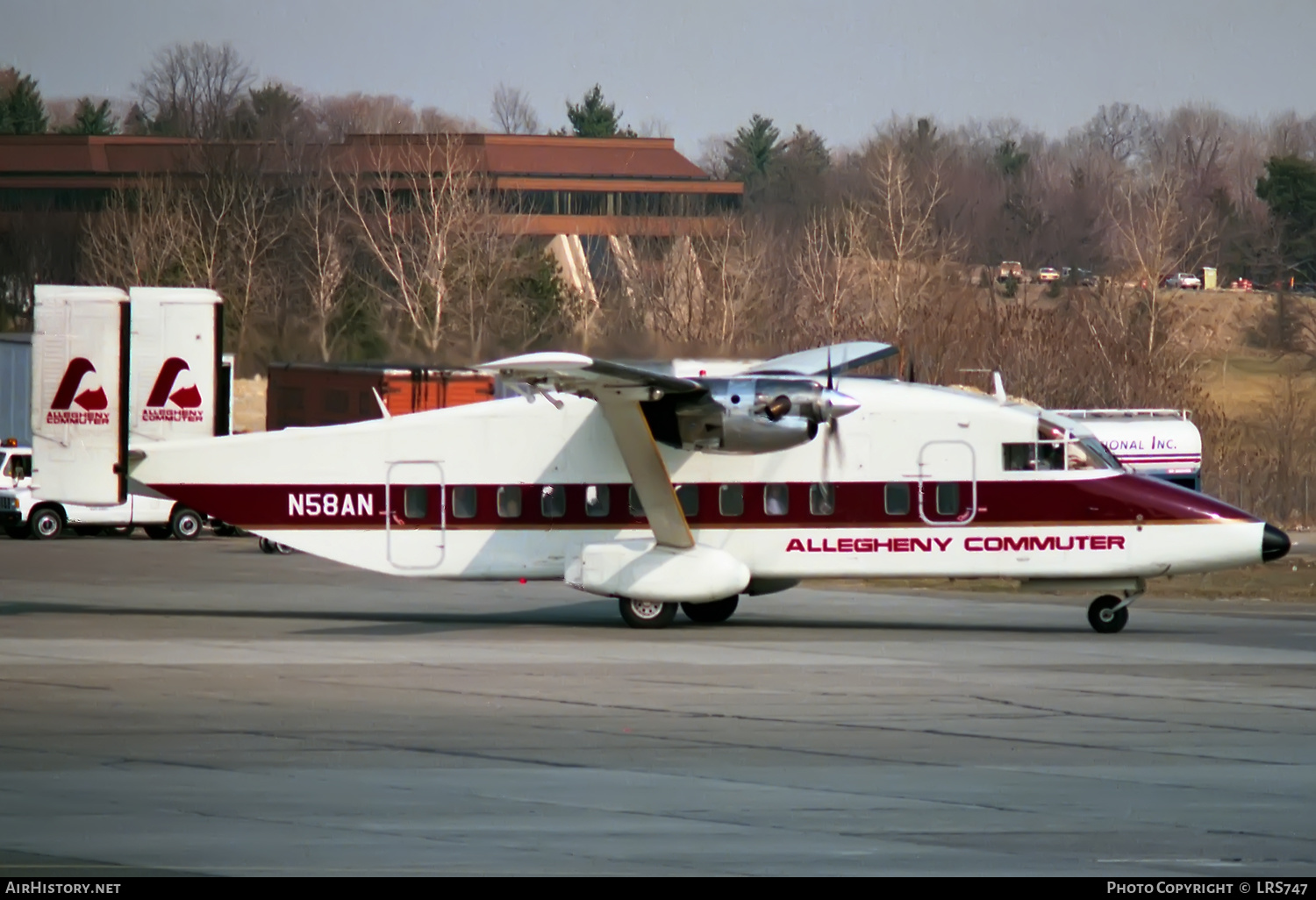 Aircraft Photo of N58AN | Short 330-200 | Allegheny Commuter | AirHistory.net #333795