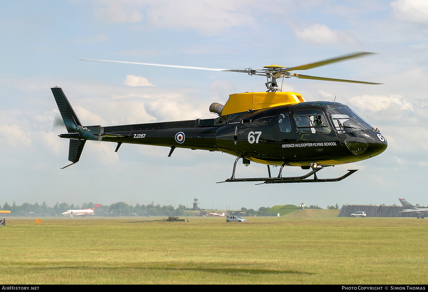 Aircraft Photo of ZJ267 | Eurocopter AS-350BB Squirrel HT1 | UK - Air Force | AirHistory.net #333825