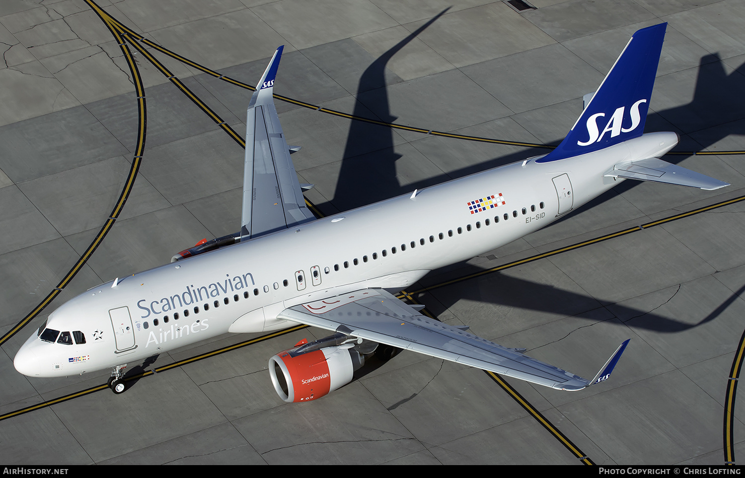 Aircraft Photo of EI-SID | Airbus A320-251N | Scandinavian Airlines - SAS | AirHistory.net #333826