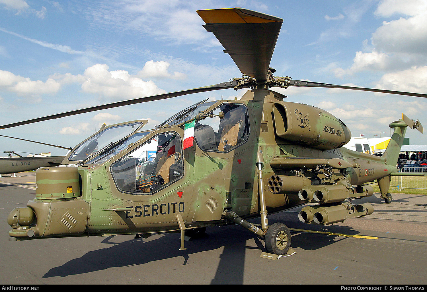 Aircraft Photo of MM81407 | Agusta A-129A Mangusta | Italy - Army | AirHistory.net #333827