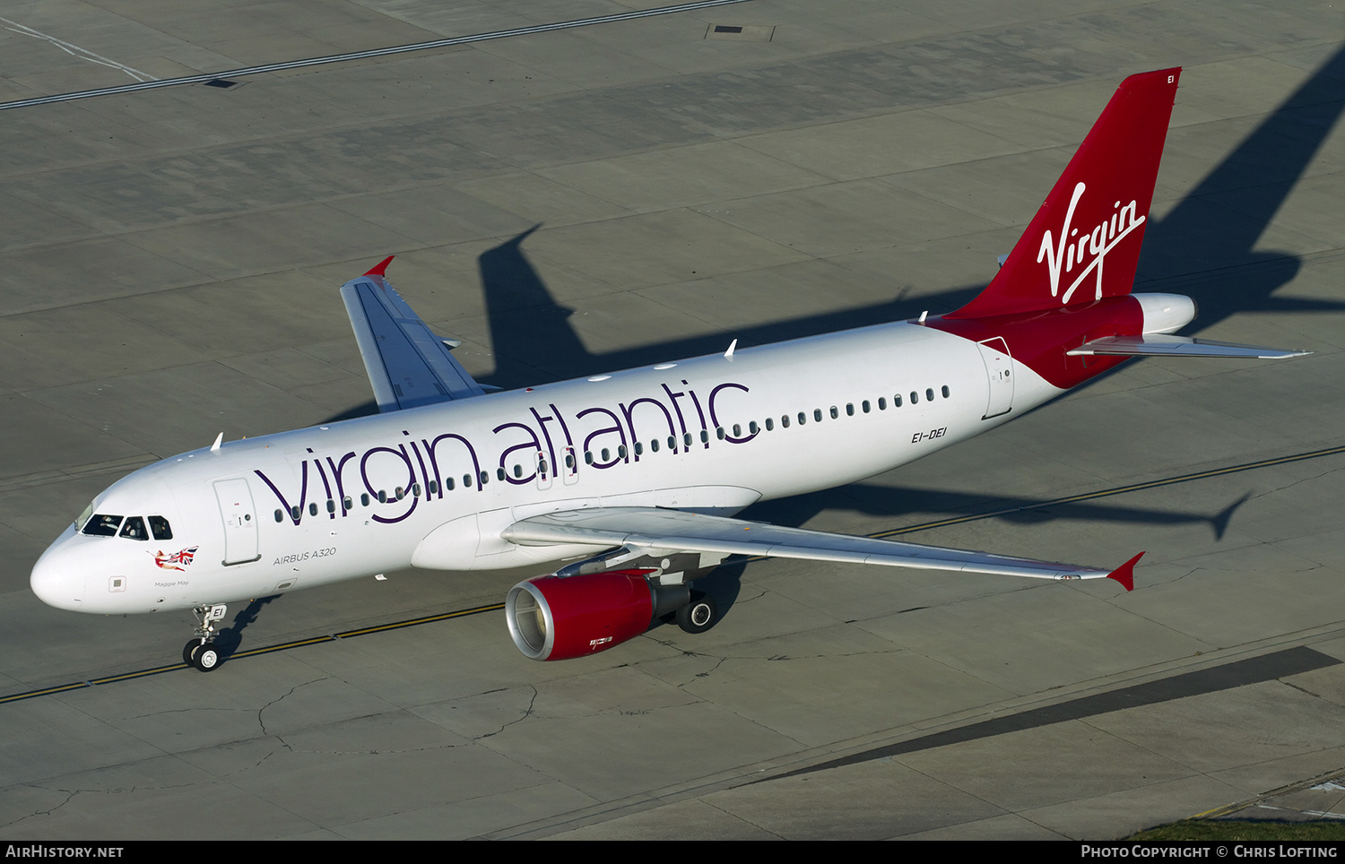 Aircraft Photo of EI-DEI | Airbus A320-214 | Virgin Atlantic Airways | AirHistory.net #333842
