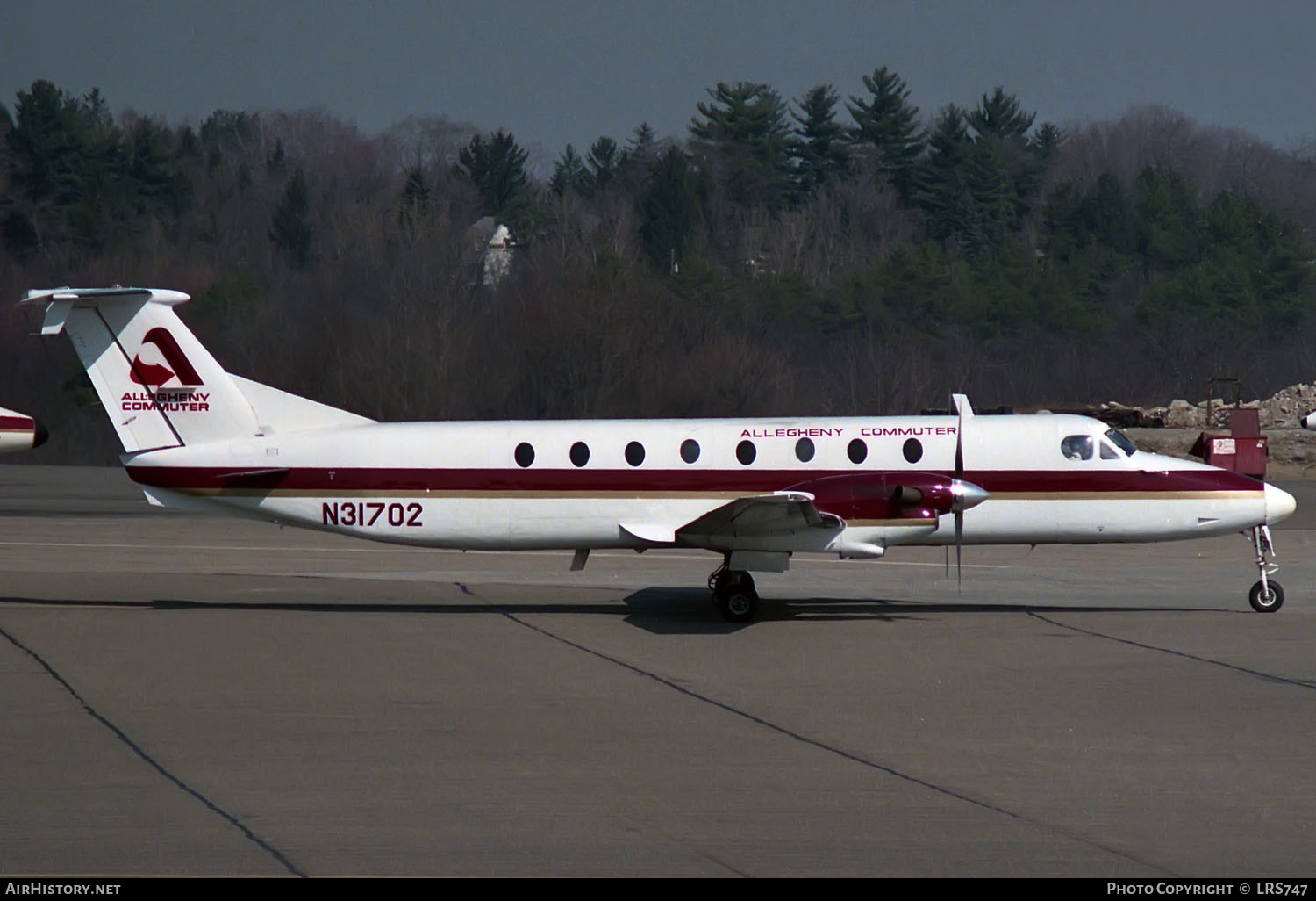 Aircraft Photo of N31702 | Beech 1900C | Allegheny Commuter | AirHistory.net #333849